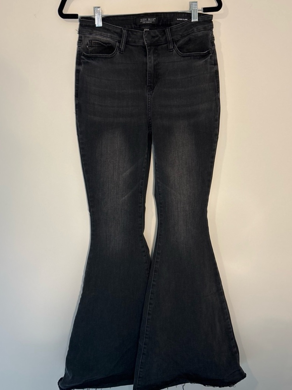 Judy Blue Black High-Rise Flare Jeans